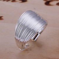 anillo plata ley 925mm